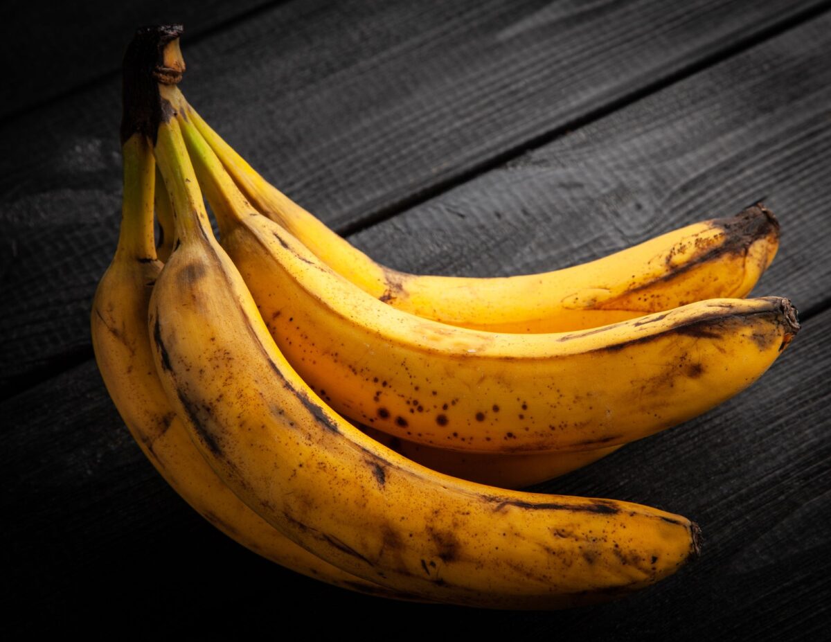 Over ripe bananas - frugal baking tips.