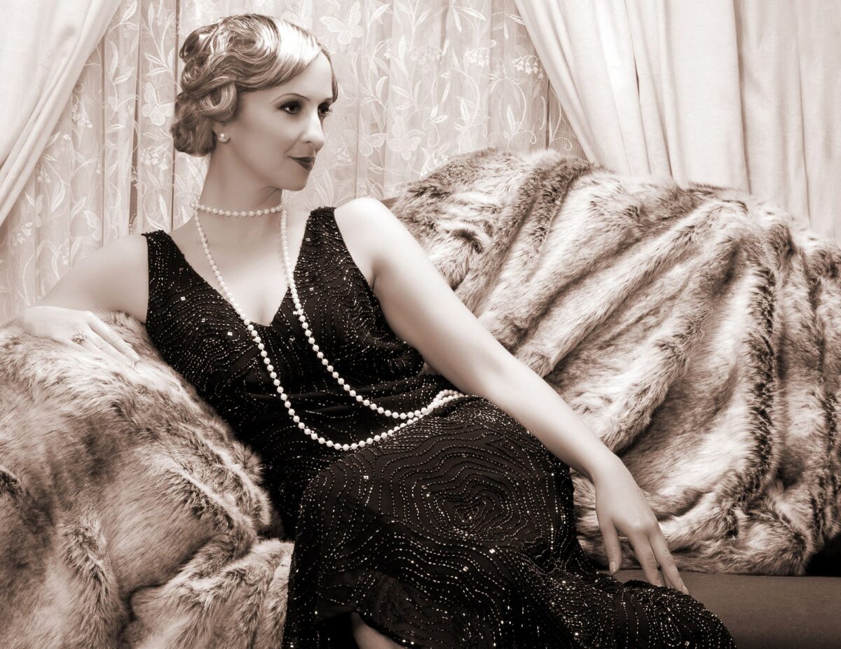 beaded flapper dress from the 1920's - most valuable thrift store finds