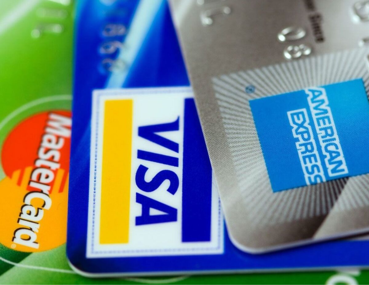 Credit cards - frugal family vacation tips.