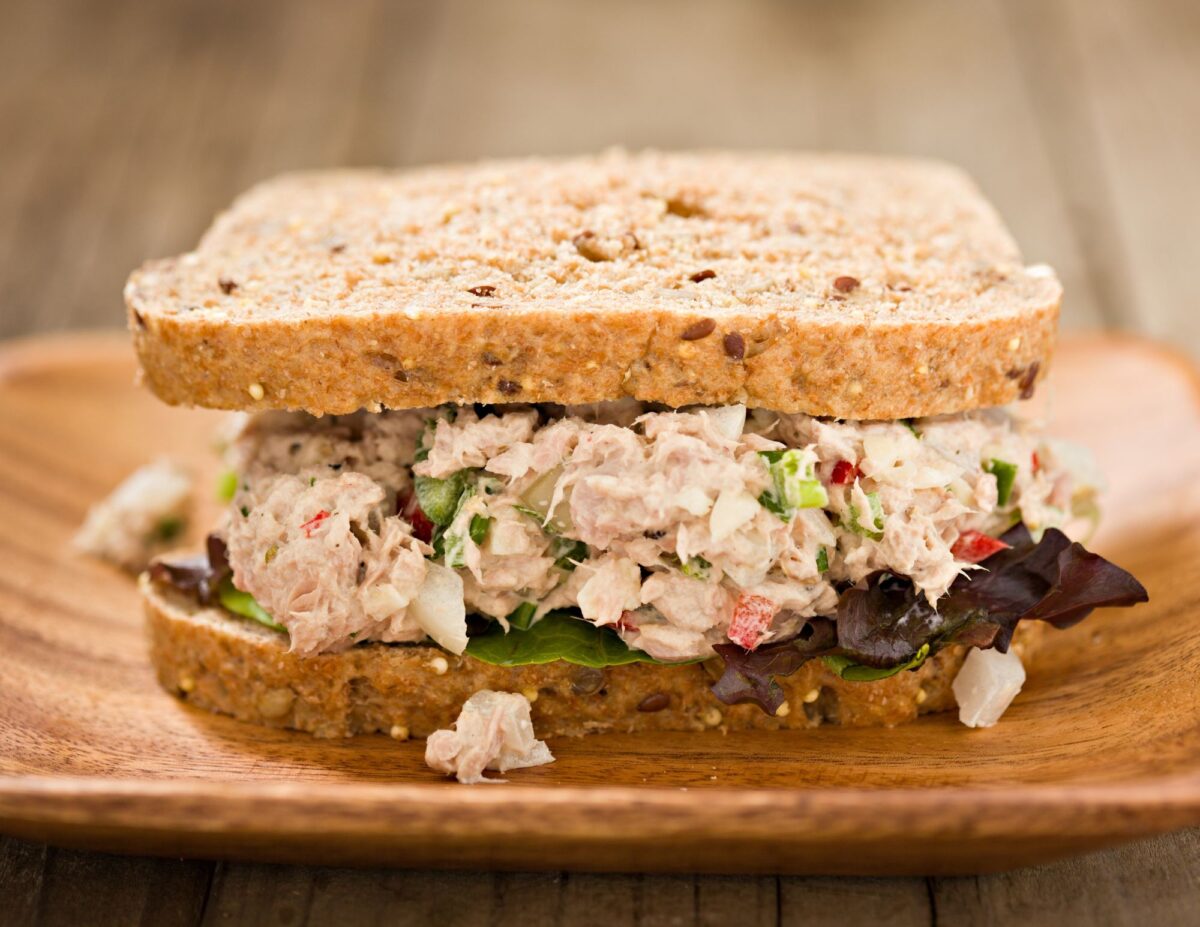 Tuna Salad Sandwich - easy cheap lunch ideas.