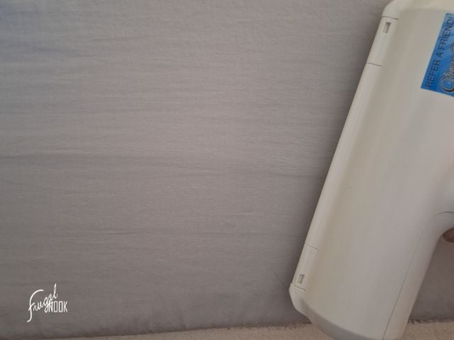 cleaned sheets after using the ChomChom Roller