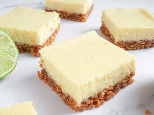 Creamy Lime Bars - summer dessert recipes