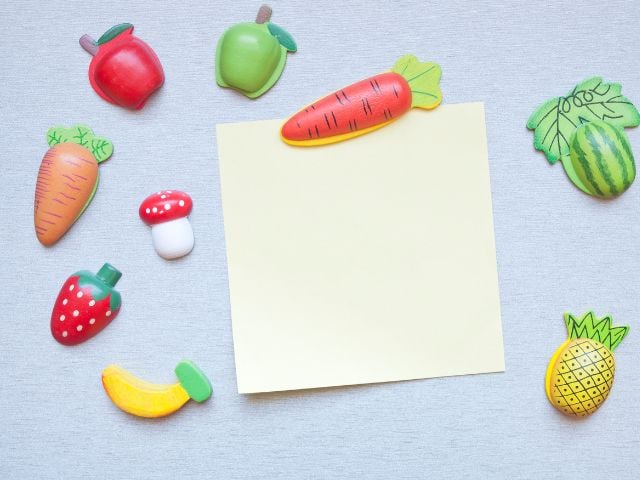 refrigerator magnets - baby shower favors