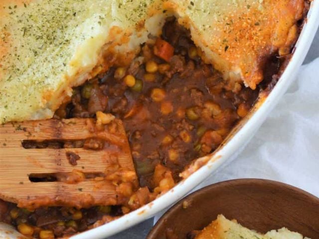 Easy Beef Shepherd's Pie - ground beef recipes