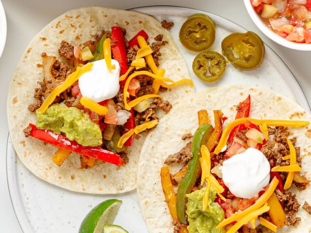 Ground Beef Fajitas - ground beef recipes