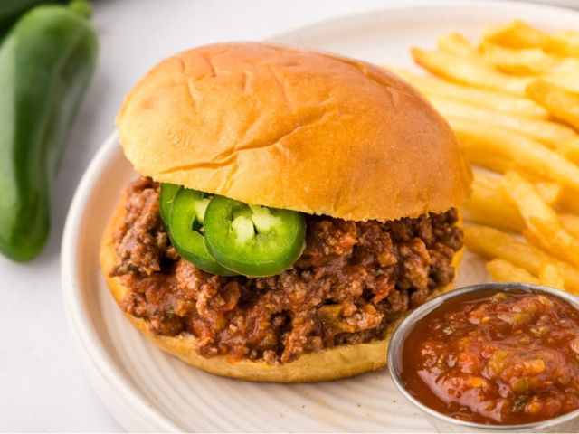 Mexican Sloppy Joes - ground beef recipes